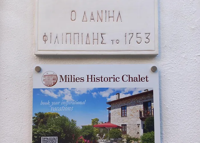 Milies Historic Pelion Case de vacanță Miléai